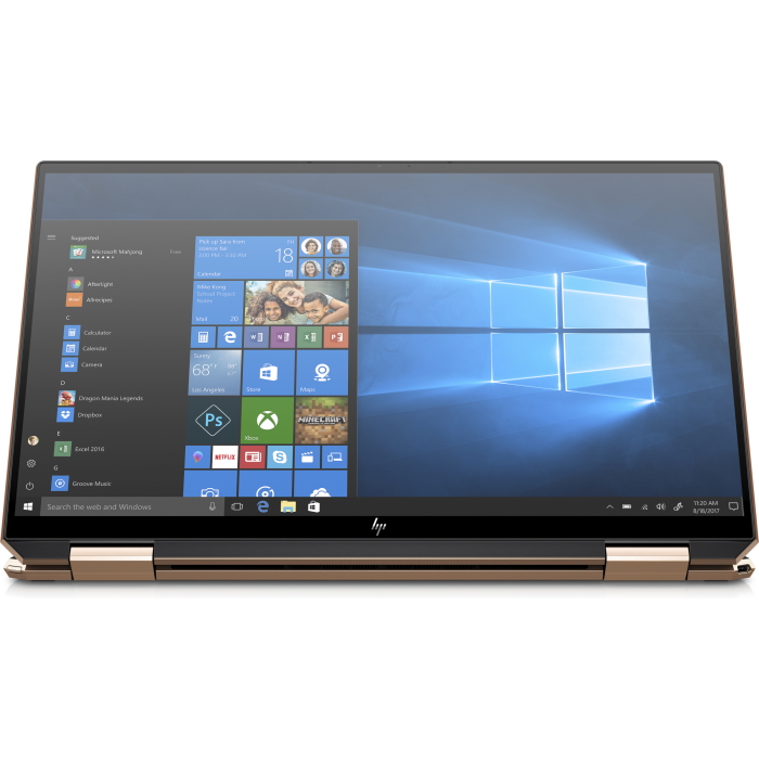 Ноутбук HP Spectre 13x360 13-aw0037ur 13.3"(3840x2160 OLED)/Touch/Intel Core i7 1065G7(1.3Ghz)/16384Mb/1024PCISSDGb/noDVD/Int:Intel Iris Plus Graphics/Cam/WiFi/60WHr/war 1y/Nightfall black/W10 22M52EA 22M52EA