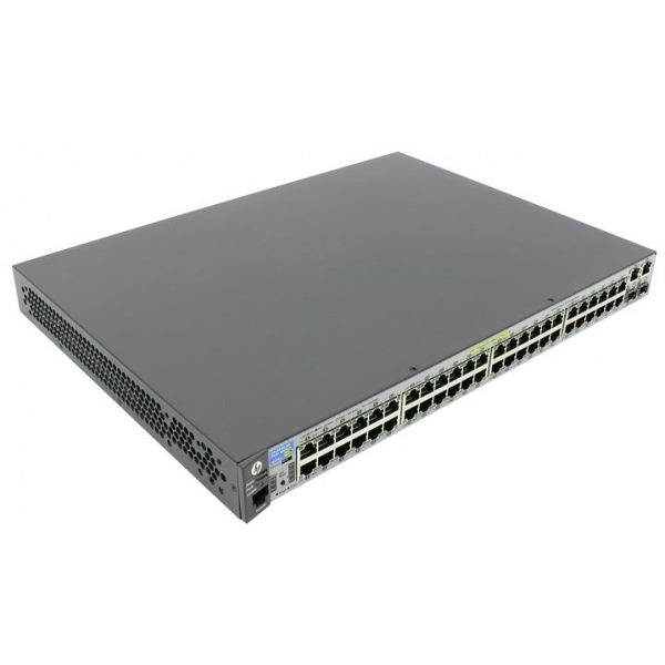 Коммутатор HPE 2530-48-PoE+ Switch 48x10/100+2xSFP+ 2x10/100/1000,Managed,L2,virtual stacking,POE+ J9778A J9778A