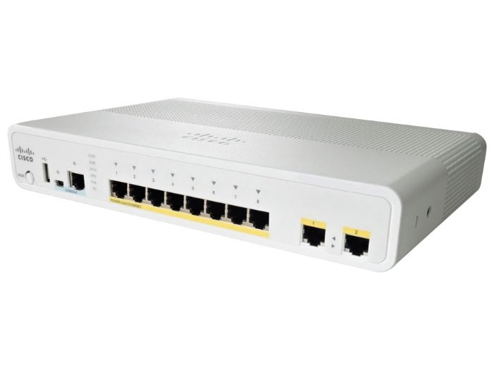 Коммутатор Catalyst 2960C Switch 8 FE, 2 x Dual Uplink, Lan Base (WS-C2960C-8 TC-L) WS-C2960C-8 TC-L