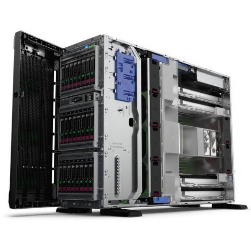 Сервер HPE ProLiant ML350 Gen10 1x3204 1x16Gb 3.5" S100i 1G 4P 1x500W P11049-421 P11049-421