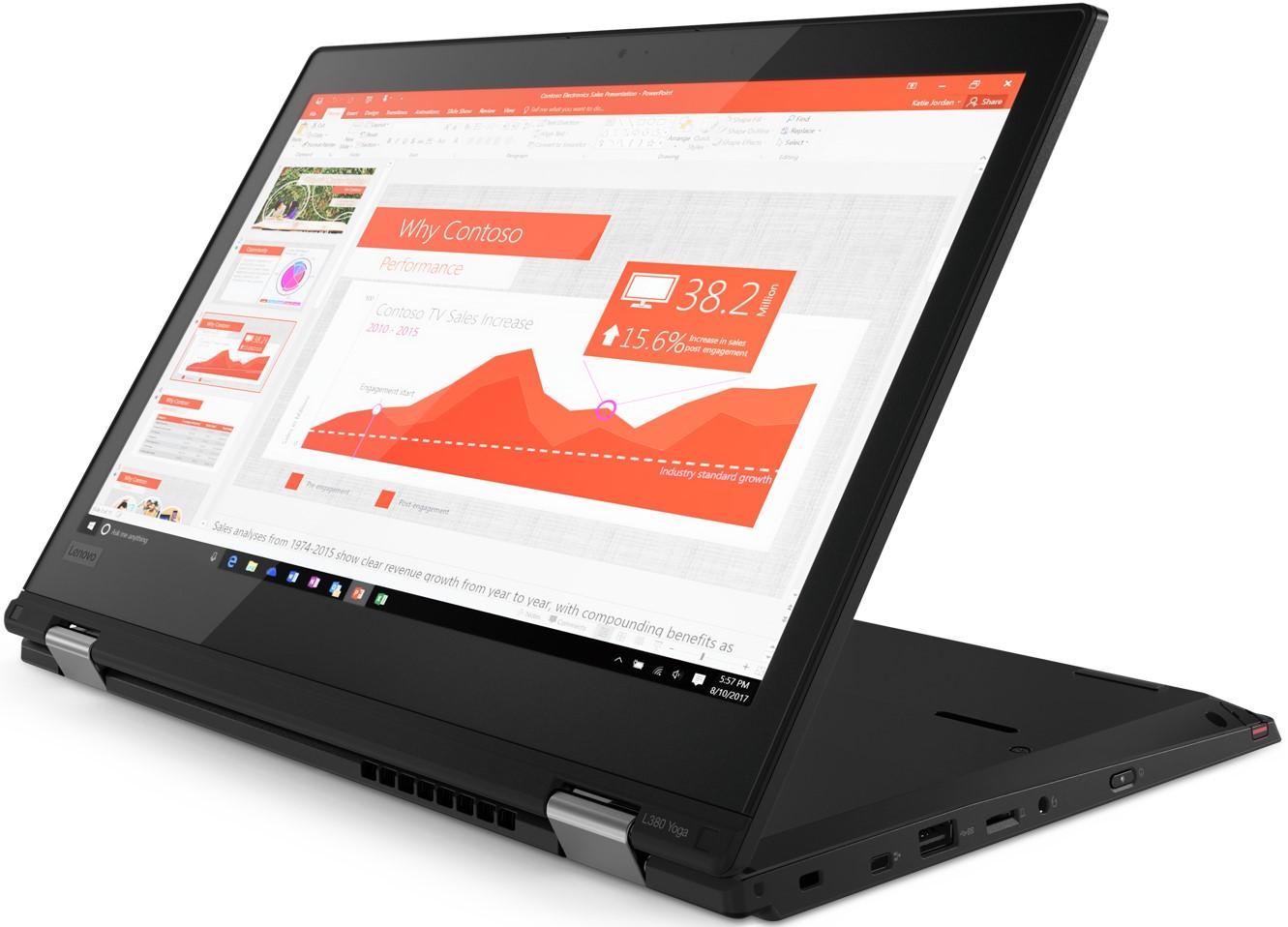 Ноутбук Lenovo ThinkPad L380  i7 8550U 1.8ГГц, 8Гб, 512Гб SSD, Intel UHD Graphics 620, Win10 Pro 20M50011RT 20M50011RT