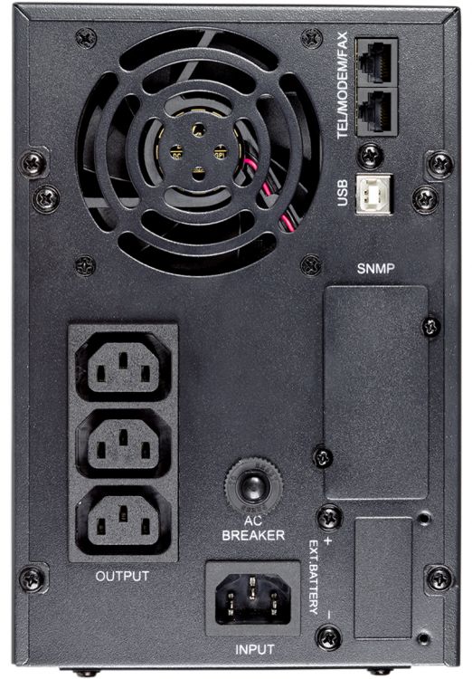Источник бесперебойного питания Irbis Optimal  1500VA/1200W, Line-Interactive, LCD, 3xC13 outlets, USB, SNMP Slot, Tower ISN1500ETI ISN1500ETI
