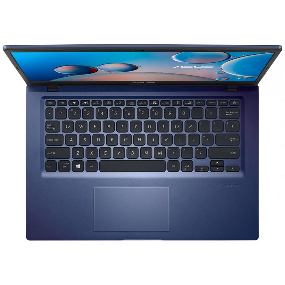 Ноутбук ASUS X415JF-EK081T Pentium 6805/8Gb/SSD256Gb/NVIDIA GeForce Mx130 2Gb/14"/TN/FHD (1920x1080)/Windows 10/blue/WiFi/BT/Cam 90NB0SV3-M01120 90NB0SV3-M01120