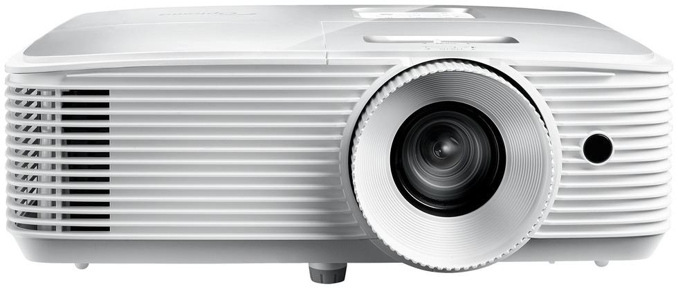 Проектор Optoma EH335 Full 3D; DLP, Full HD(1920*1080),3600 ANSI Lm, 20000:1;TR=1.48-1.62:1; HDMI (1.4a) x2+MHL; VGA IN; Composite; AudioIN 3.5mm; VGA Out x1; AudioOUT 3.5mm; RJ45;RS232; USB A(Power 1.5A); 10W; 27 дБ E1P1A0PWE1Z1 E1P1A0PWE1Z1