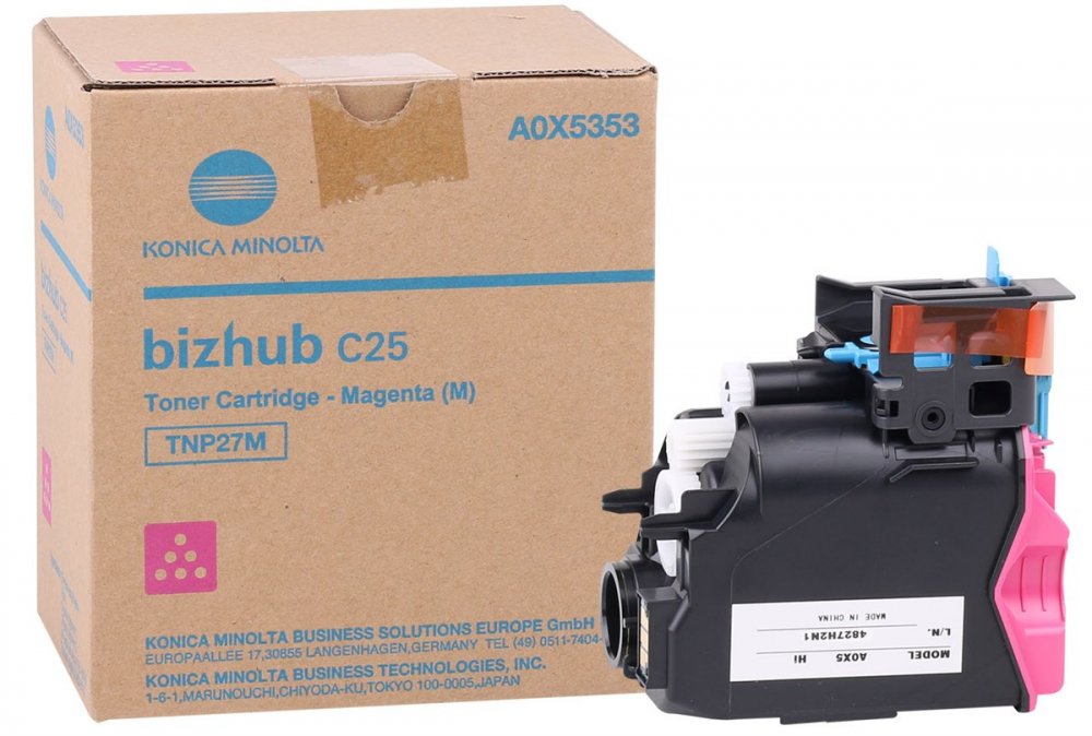Тонер пурпурный TNP-27M Konica-Minolta bizhub C25 (A0X5353) A0X5353