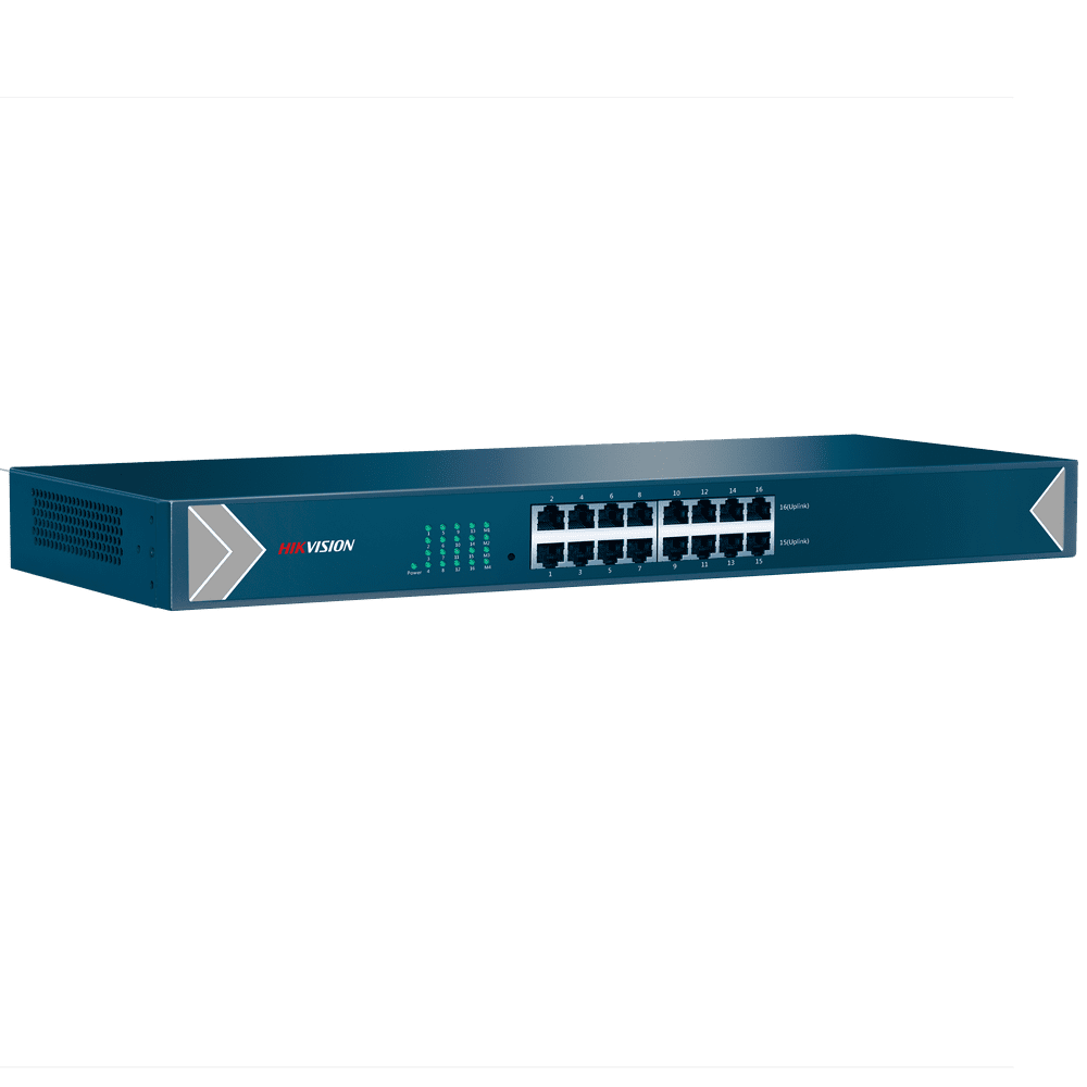 PoE коммутатор Hikvision DS-3E0516-E сетевой на 16 PoE-портов DS-3E0516-E DS-3E0516-E