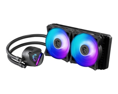 Система охлаждения жидкостная MSI MAG CORELIQUID 240R  / 2x120mm, PWM, ARGB / 306-7ZW1B37-813  MAG CORELIQUID 240R MAG CORELIQUID 240R