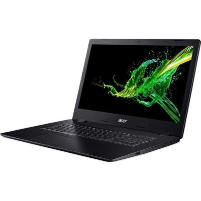 Ноутбук Acer Aspire A317-51KG-39H8 Core i3 7020U/4Gb/SSD256Gb/nVidia GeForce Mx130 2Gb/17.3"/HD+ (1600x900)/Linux/black/WiFi/BT/Cam NX.HELER.004 NX.HELER.004