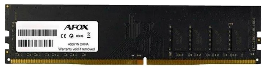 Модуль памяти Afox 16GB DDR4 2400 DIMM Micron, Non-ECC, CL17, 1.2V, RTL  (788922) AFLD416ES1P AFLD416ES1P