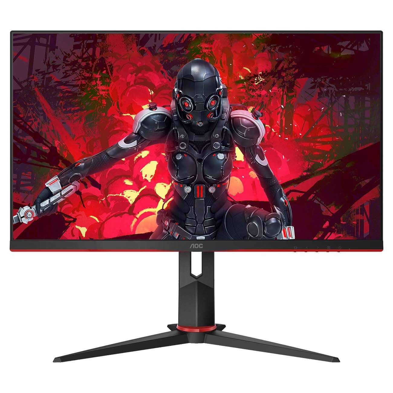 Монитор AOC 27" 1920x1080 144Hz IPS LED 16:9 1ms D-Sub HDMI DP 4*USB3.0 80M:1 1000:1 178/178 250cd HAS Pivot Tilt Swivel Speakers Black 27G2U/BK 27G2U/BK