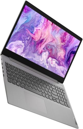 Ноутбук Lenovo IdeaPad 3 15,6 FHD (1920x1080)TN, i3-1115G4, 8GB DDR4 2933, 256GB SSD M.2, Intel UHD, WiFi, BT, TPM2, HD Cam, 36Wh, 65W Round Tip, NoOS, 1Y, Platinum Grey, 2.2kg 82HL0054RE 82HL0054RE #6