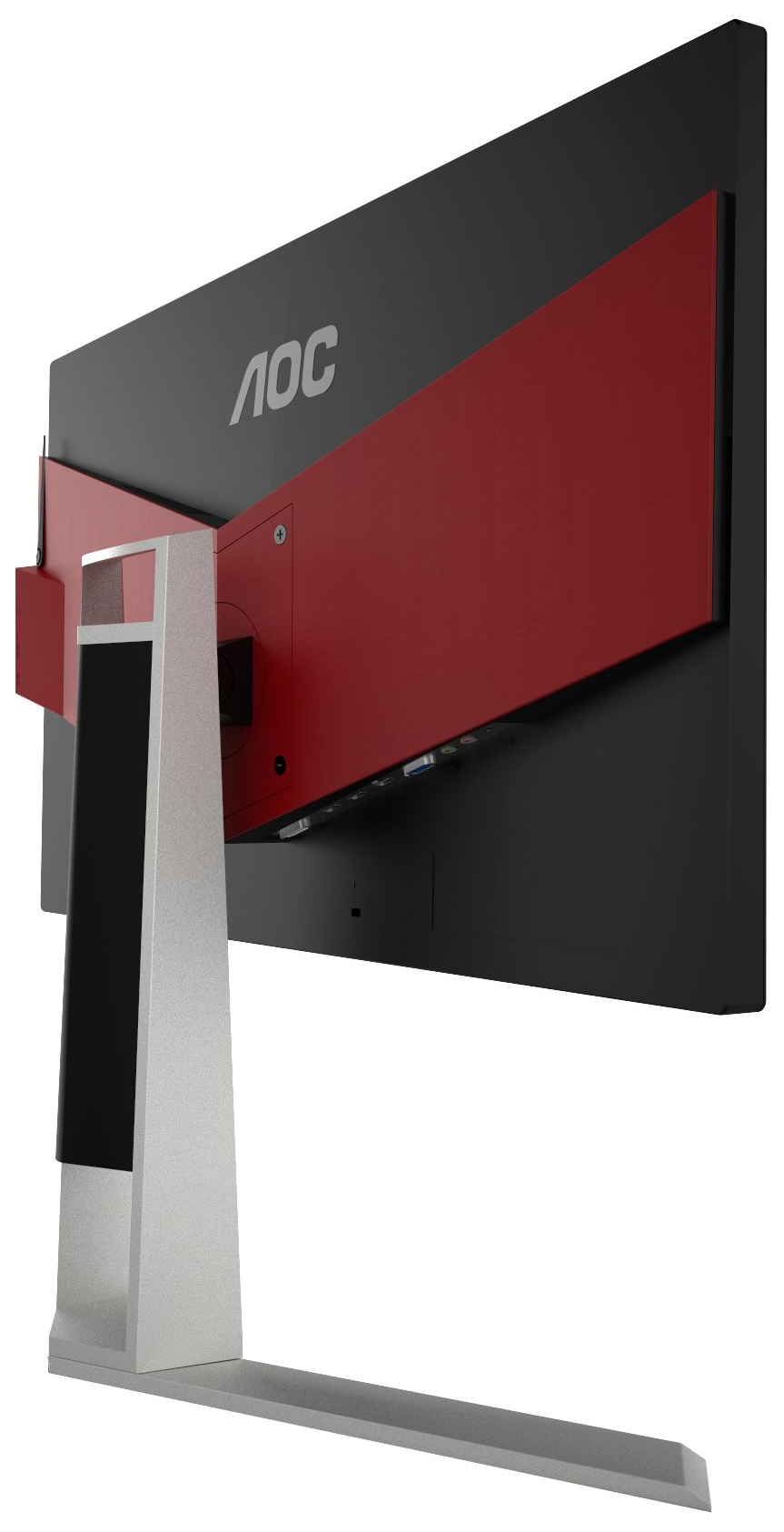 Монитор AOC 23,8'' [16:9] 2560х1440 TN, nonGLARE, 350cd/m2, H170°/V160°, 50М:1, 1ms, HDMI, DP, USB-Hub, Pivot, Tilt, HAS, Speakers, Audio out, 3Y, Black AG241QG AG241QG