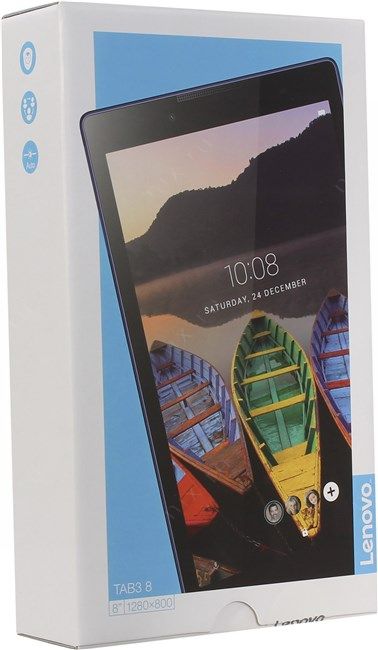 Планшетный компьютер Lenovo Tab 3 TB3-850M 8.0'' WXGA(1280x800) IPS/MediaTek MT8735M 1.0GHz Quad/2GB/16GB/3G+LTE/GPS/WiFi n/BT4.0/microUSB/2.0MP+5.0MP/microSD/2 SIM/4290mAh/8.0h/330g/A6.0/1Y/BLACK ZA180059RU #2