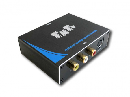 Конвертер ATEN Composite AV+S-Video=>HDMI, 3xRCA+MINIDIN4>HDMI, Female, DC 5V TNTV/TNT MMS-AVSH TNTV/TNT MMS-AVSH
