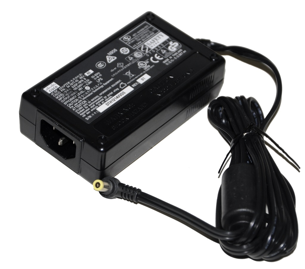 Блок Питания Cisco CP-PWR-CUBE-3 (Delta) EADP-18FB B Input 100-240V 50/60Hz 0.5A Output 48V/0.38A 18Wt For Cisco Phone 7940 7942 7945 7960 7961 7962 7(EADP-18FB) EADP-18FB