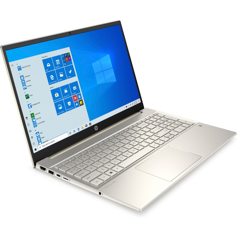 Ноутбук HP Pavilion 15-eh1018ur Ryzen 7 5700U/16Gb/SSD512Gb/AMD Radeon/15.6"/IPS/FHD (1920x1080)/Windows 10/gold/WiFi/BT/Cam 3E3R7EA 3E3R7EA