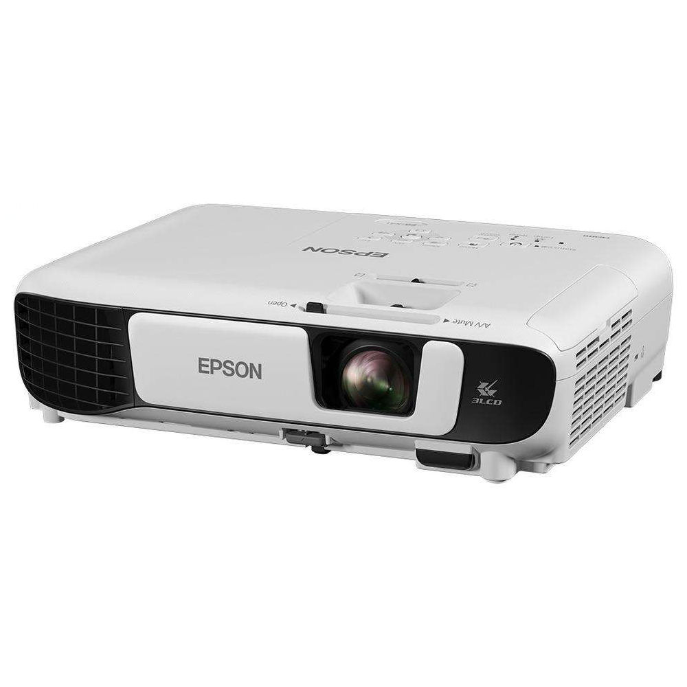 Проектор Epson EB-W41 WXGA (1280х800), основной формат - 16:10, 3600 lm, 15 000:1, Wi-Fi (опционально), 2.5 кг. V11H844040 V11H844040