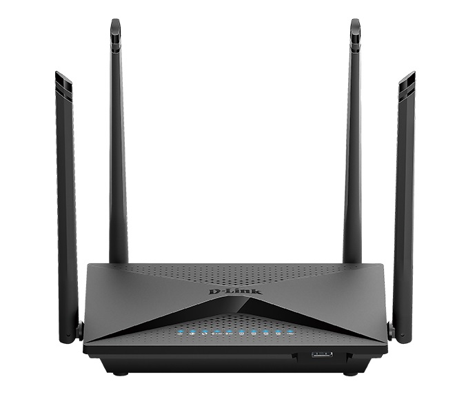 Маршрутизатор D-Link Wireless AC1300 2x2 MU-MIMO Dual-band Gigabit Router with 1 10/100/1000Base-T WAN port, 4 10/100/1000Base-T LAN ports and USB 3.0 port DIR-853/ACR/A1A DIR-853/ACR/A1A
