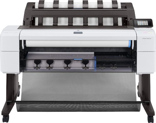 Плоттер HP DesignJet T1600dr PS Printer (36",2400x1200dpi, 3 A1ppm, 128Gb(virtual), 500Gb Enc.HDD, GigEth, stand, media bin, output tray 100, sheetfeed, 2 rollfeed,autocutter, 6 cartr.,warr 2y, repl. L2Y24B) 3EK13A 3EK13A