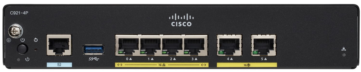 Маршрутизатор Cisco 900 Series Integrated Services Routers C921-4P C921-4P #2