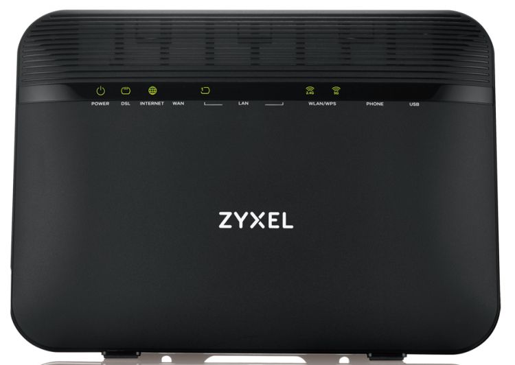 Маршрутизатор Zyxel VMG8924-B10D Dual Band Wireless AC/N VDSL2 VoIP Combo WAN Gigabit IAD VDSL2 profile 17a over POTS IAD, GbE WAN, 4GbE LAN, 2 FXS ports, 1 USB 2.0 VMG8924-B10D-EU01V1F VMG8924-B10D-EU01V1F