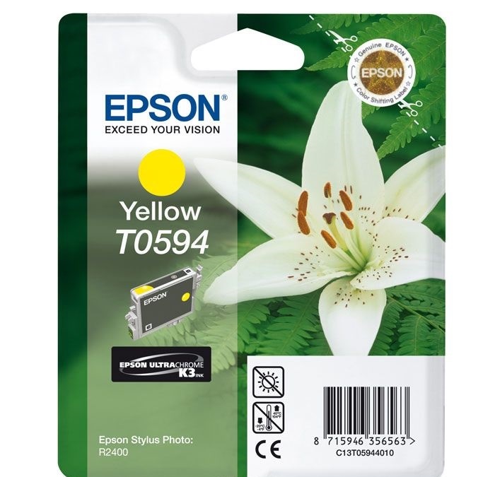 Картридж EPSON STYLUS PHOTO R2400 yellow C13T05944010 #4
