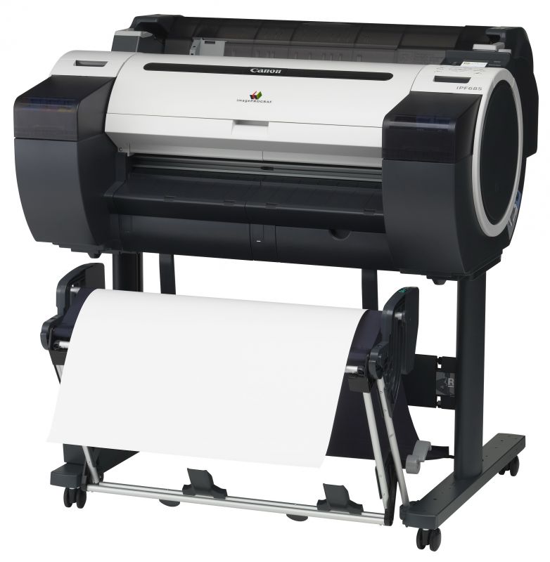 Плоттер Canon iPF685 24"/610mm, 5 colors(макс.объём-300мл), 2400x1200dpi, 32Gb(256Mb), HDD 320Gb, HP-GL/2, полистовая подача, верхняя загрузка рулона, USB/LAN 8970B003 8970B003