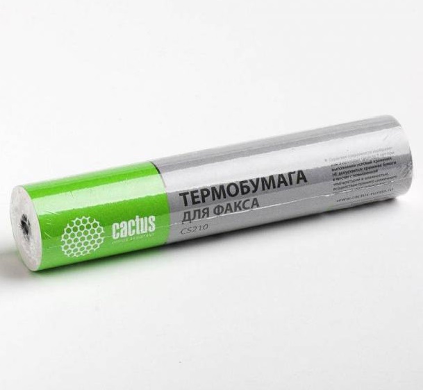 Термобумага Cactus 210mm х 30 m CS210