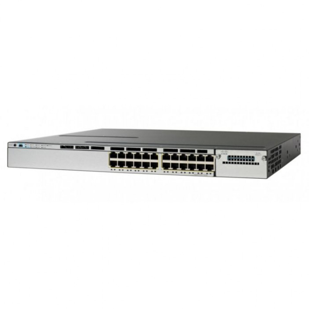 Коммутатор Cisco Catalyst 3850 24 Port GE SFP IP Base WS-C3850-24S-S WS-C3850-24S-S #4