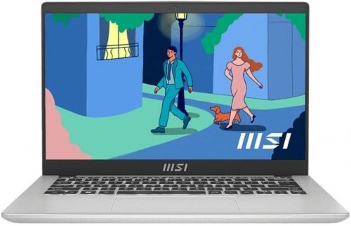 Ноутбук MSI Modern 14 C12M-239RU silver 14" FHD IPS i5-1235U/8Gb/512Gb SSD/W11 9S7-14J111-239 9S7-14J111-239