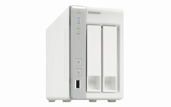 Сетевой RAID-накопитель QNAP 2 slots for HDD Marvell 1.6 Mhz TS-220 TS-220