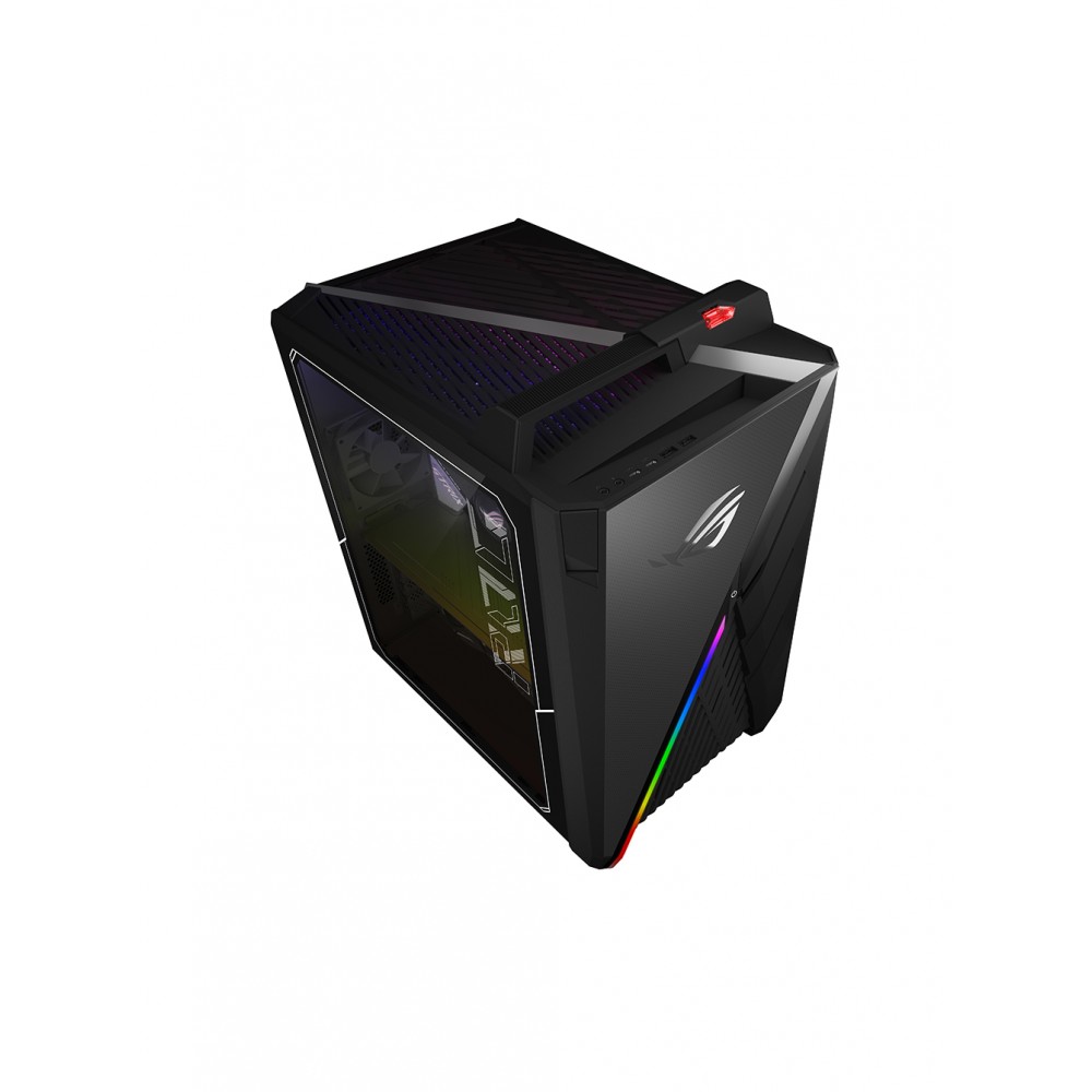 Персональный компьютер ASUS G35DX-RU023T DM Ryzen 9 5900X (3.7)/32Gb/SSD1Tb+1Tb/RTX3080 10Gb/Windows 10 Home/WiFi/BT/клавиатура/мышь/черный 90PD02W1-M12560 90PD02W1-M12560