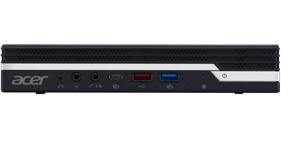 Неттоп Acer Veriton N4660G P G5420T/4Gb/SSD128Gb/UHDG 630/Windows 10 Professional/GbitEth/WiFi/BT/65W/клавиатура/мышь/черный DT.VRDER.17P DT.VRDER.17P