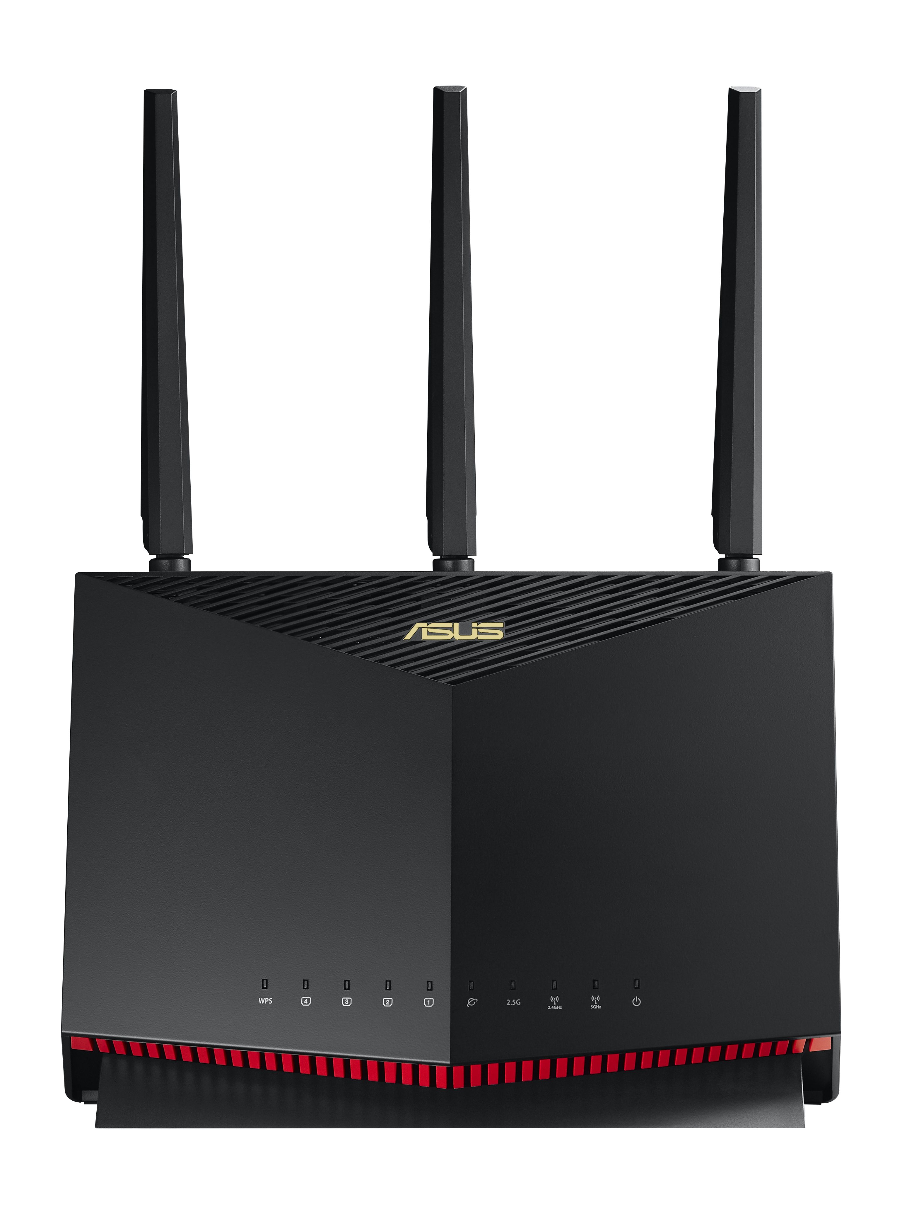 Маршрутизатор ASUS беспроводной AX5700 10/100/1000BASE-TX/4G ready черный RT-AX86U RT-AX86U