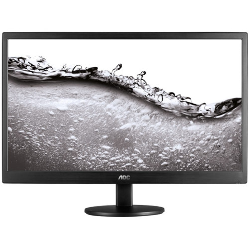 Монитор AOC 18.5" черный TN LED 1366x768 5ms 16:9 90/65 50M:1 200cd D-Sub e970Swn e970Swn