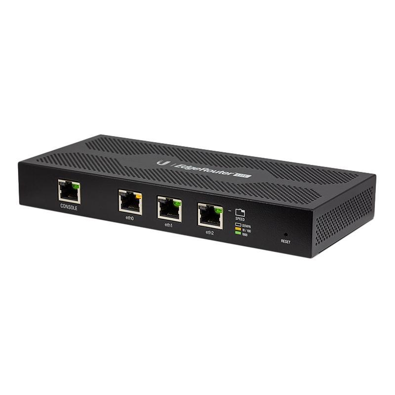Маршрутизатор Ubiquiti EdgeRouter 10/100/1000 Mbit/s Gigabit Ethernet ERLITE-3 ERLITE-3