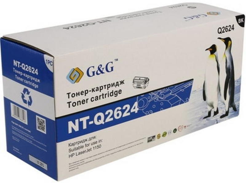 Тонер-картридж G&G для НР LaserJet 1150 (2500стр) NT-Q2624(A) NT-Q2624(A)