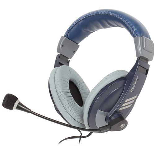 Гарнитура Defender Gryphon 750 синий, кабель 2 м 63748 63748 #1
