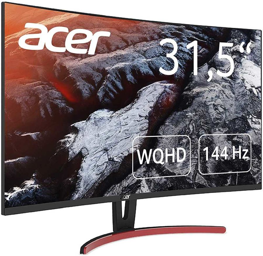 Монитор Acer 31.5" ED323QURAbidpx VA 2560x1440 144Hz FreeSync 250cd/m2 16:9 UM.JE3EE.A01 UM.JE3EE.A01