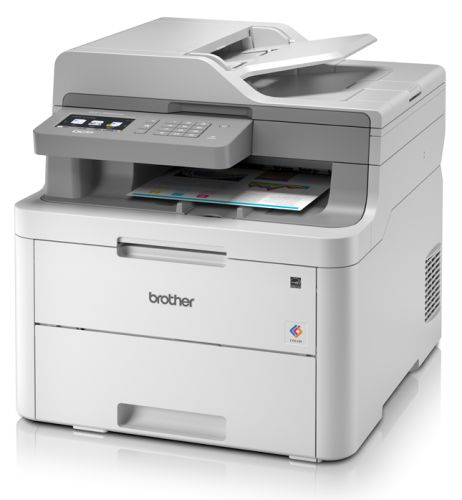 МФУ Brother DCP-L3550CDW (A4, 18стр/мин, 512Мб, дуплекс, ADF50, LAN, WiFi старт.картриджи на 1000стр) DCPL3550CDWR1 DCPL3550CDWR1