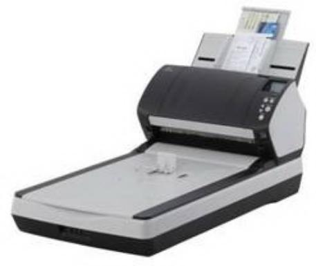 Сканер Fujitsu fi-7260 планшетный, двухсторонний, 60 стр./мин, ADF 80, USB 3.0, A4, нагрузка 4000 стр/день PA03670-B551 PA03670-B551