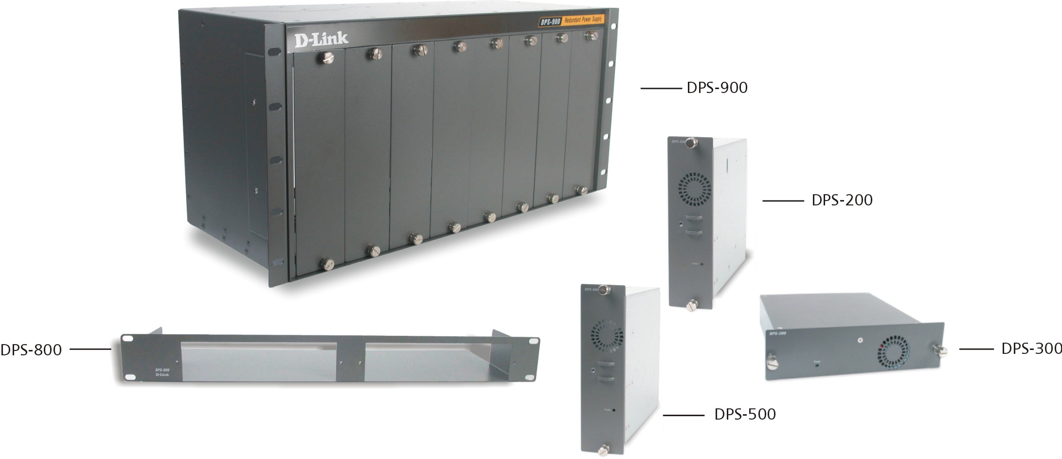 Шасси D-Link Chassis with 2 slots for DPS-200, DPS-200A, DPS-300, DPS-500, DPS-500A, DPS-500DC or DPS-500DC/B. DPS-800 DPS-800