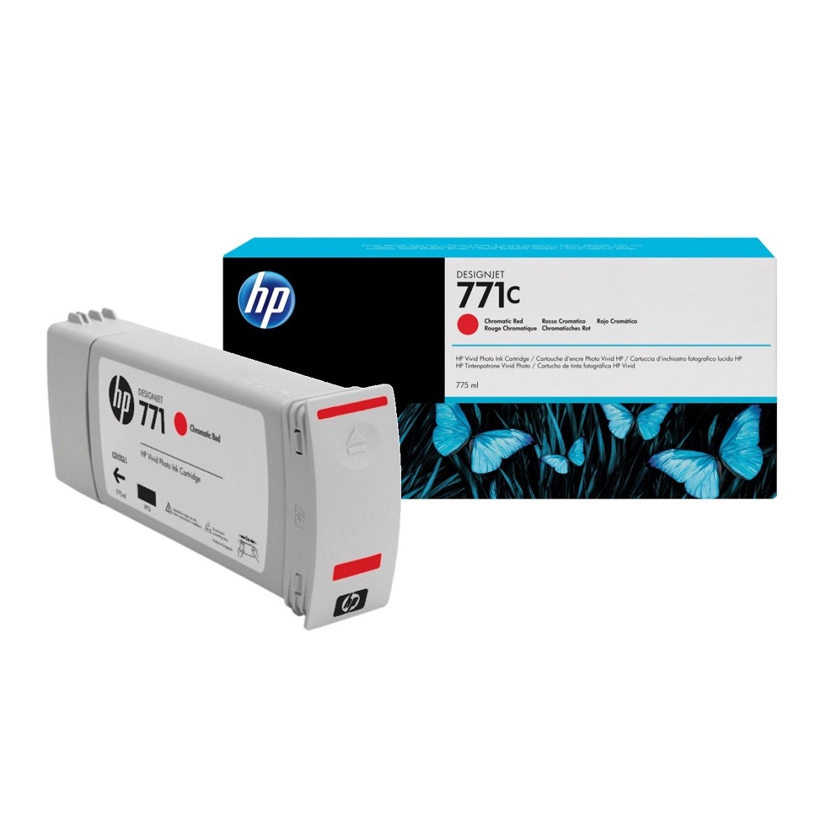 Картридж струйный HP №771C хроматический красный для HP DJ Z6200 (775мл) B6Y08A B6Y08A