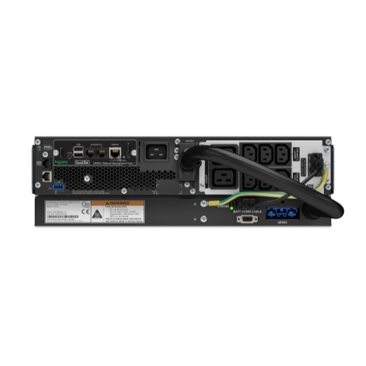 Источник бесперебойного питания APC Smart-UPS SRT Li-Ion RM, 2200VA/1980W, On-line,  Extended-run, Rack 3U, LCD, USB, SmartSlot, 5 year warranty, Pre-Inst. Web/SNMP SRTL2200RMXLI-NC SRTL2200RMXLI-NC