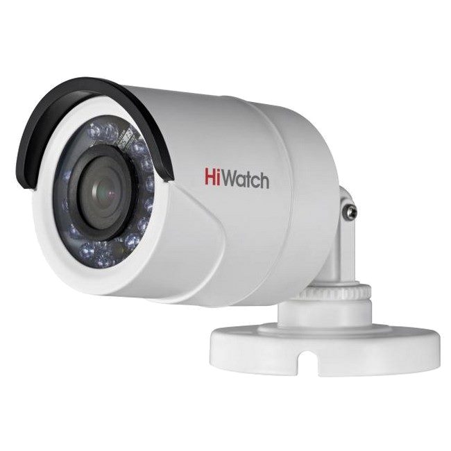 Видеокамера IP HiWatch DS-N201 1,3Мп уличная купольная мини ИК-подсветкой до 15м DS-N201 DS-N201