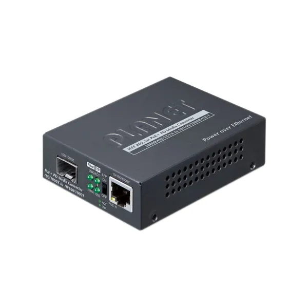 Медиаконвертер Planet 10/100/1000Base-T в 1000Base-SX/LX (mini-GBIC, SFP) GT-805A GT-805A