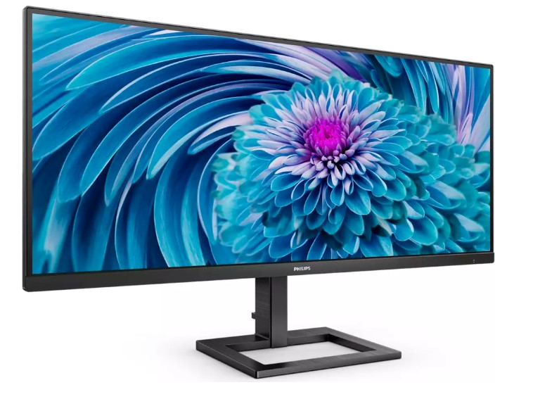 Монитор Philips 34" Black (VA, 3440x1440, 100Hz, 1 ms, 178°/178°, 300 cd/m, 4000:1, +HDMI 2.0, +DisplayPort) 346E2LAE/00 346E2LAE/00