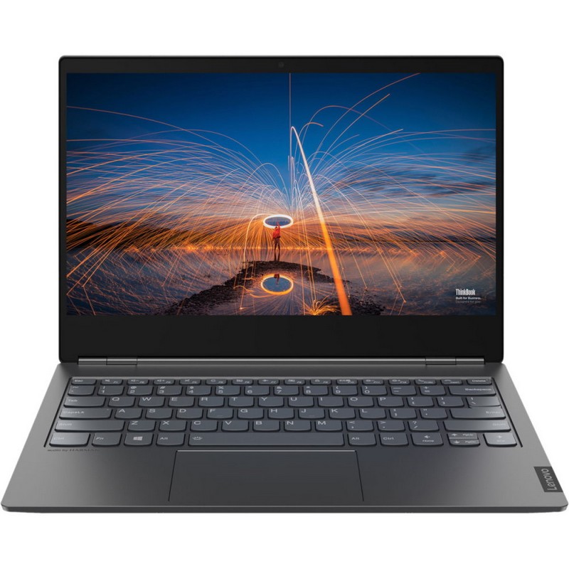Ноутбук Lenovo ThinkBook Plus 13.3" FHD IPS + 10.8" e-ink/ CORE_I7-10710U_1.1G_6C_MB/ 16GB DDR4 2666/ 512GB_M.2_2280_NVME_TLC/ / Интегрированная графика/ Wi-Fi 2x2 AC+BT/ FPR/ 4-cell 45 Вт/ч + usb-c компактный адаптер зарядки 65 Вт/ 1 x USB 3.1 alway 20TG006DRU