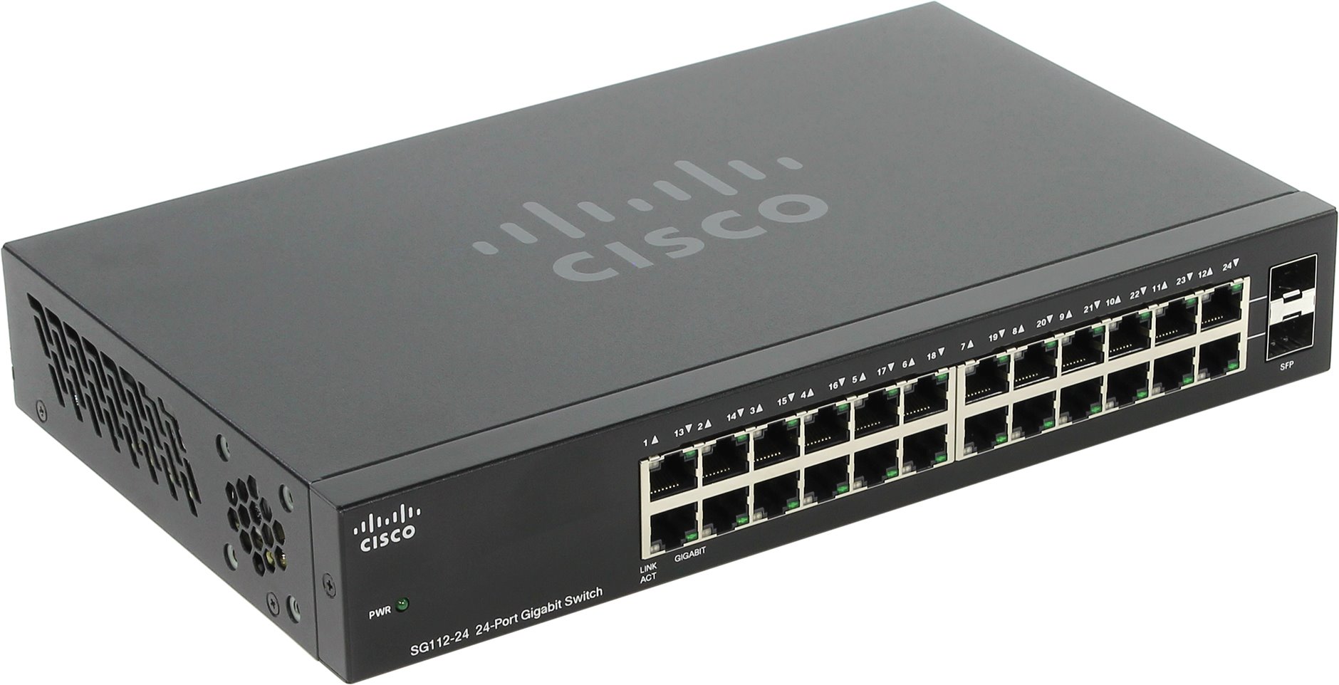 Коммутатор Cisco SG112-24 Compact 24-Port Gigabit Switch SG112-24-EU SG112-24-EU