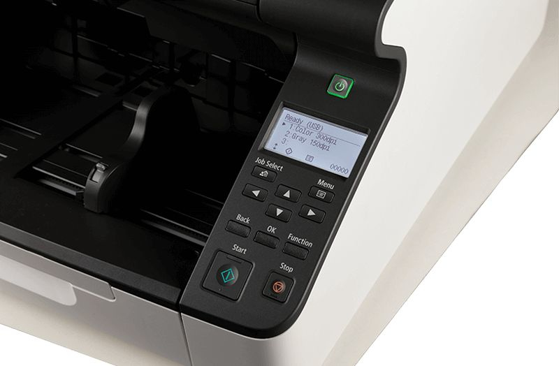 Сканер Canon DR-G2110 (А3, АПД 500 листов, 120 стр/мин, ежедневный объем - 50 000 листов, USB 3.1, LAN, 1 год гарантии) 3150C003 3150C003